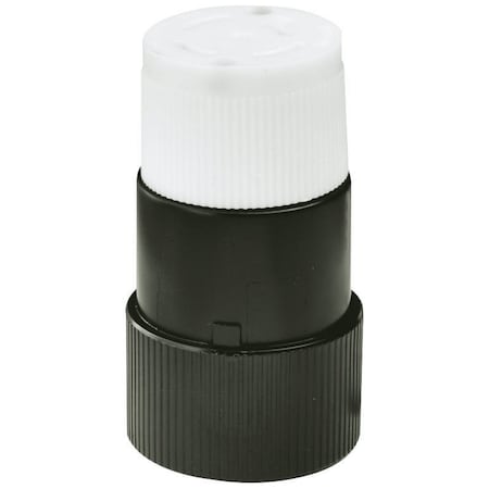 Bryant Locking Connector, Non-NEMA, 20 A, 120/208V AC, Three Phase, 4 Pole, Screw Terminals, Yellow 7414